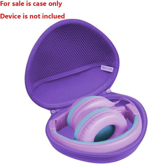Hermitshell Hard Travel Case for iClever HS19 / iClever BTH12 Kids Headphones (Purple)......