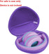 Hermitshell Hard Travel Case for iClever HS19 / iClever BTH12 Kids Headphones (Purple)......