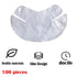 100pcs Disposable Neck Mask,Neck Wrinkle Paper Sheets Moisturizer Mask, for DIY Skin Care Moisturizing Firming (Neck Mask)...
