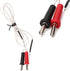 Handheld K Type Surface Thermocouple Temperature Sensor 100cm Wire Banana-Type Plug Probe Measurement Range -50°C -350°C K Type Thermocouple Probe...