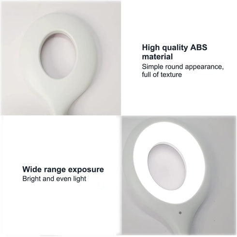 Voice Control Bedside Light, USB Intelligent Voice Control Night Light, Portable LED Light, Intelligent Voice Small Desk Light, Home Study Bedside...
