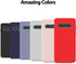 GOOSPERY Liquid Silicone Case for Samsung Galaxy S10 (2019) 6.1 inch Jelly Rubber Bumper Case with Soft Microfiber Lining - Pink Sand...