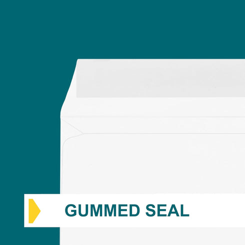 6x9 Booklet Envelopes - 50 pack - Mailing Envelopes with Gummed Seal - White Letter Envelopes Open-Side 6x9 Envelopes - 28 lb Heavy Duty Paper Pla...