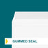 6x9 Booklet Envelopes - 50 pack - Mailing Envelopes with Gummed Seal - White Letter Envelopes Open-Side 6x9 Envelopes - 28 lb Heavy Duty Paper Pla...