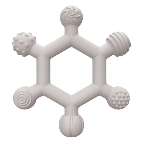 PandaEar 3 Pack Baby Teething Toys for Toddler Infant Newborn 0-6 Months, Baby Chew Toys 6 to 12 Months, Silicone Baby Teether BPA Free, Soft and ...