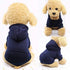 Idepet Pet Dog Hoodies Dog Clothes for Small Dogs Vest Chihuahua Clothes Warm Coat Jacket Autumn Puppy Outfits Cats Dogs Clothing(XS, NavyBlue)...