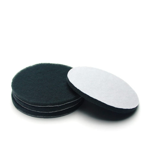 Auniwaig 1200-Grits 7 Inch Scrubber Scouring Pads Flocking Scuff Pads-Multipurpose, Drill Scuffing Disc Hoop and Loop Surface Conditioning Disc Gr...