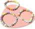 Fuqimanman2020 Pastel 8mm Beads Big Sis Bracelet For Women Big Sister Announcement Bracelet Best Christmas, Halloween, New Year's Gift For Women...