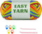 50g Rainbow Beginner Crochet Yarn for Crocheting and Knitting, Rainbow Yarn for Beginners, Beginner Crochet Yarn with Easy-to-See Stitches, Rainbo...