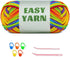 50g Rainbow Beginner Crochet Yarn for Crocheting and Knitting, Rainbow Yarn for Beginners, Beginner Crochet Yarn with Easy-to-See Stitches, Rainbo...