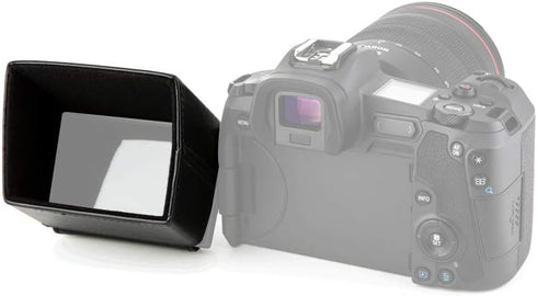 JJC Camera 3" LCD Screen Hood for Canon EOS M50 R R5 R6 R7 R8 R10 R50 R100 RP 90D 6D II T8i Sony ZV-E1 ZV-1 II ZV-1F A7IV A7CR A7C II A7SIII FX30 ...
