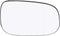 X AUTOHAUX Car Rearview Right Passenger Side Heated Mirror Glass Replacement W/Backing Plate for Volvo C30 2007-2013 S40 2007-2012 C70 2008-2013 S...