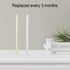 Fdit 10 Packs Humidifier Filter Sticks Wick Replacements Mini Personal USB Humidifier Replacement Sponges Refill Stick Humidifier Diffuser Cotton Sticks