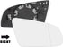 X AUTOHAUX Passenger Right Side Rearview Mirror Glass Heated with Backing Plate for Audi S4 2004-2008...