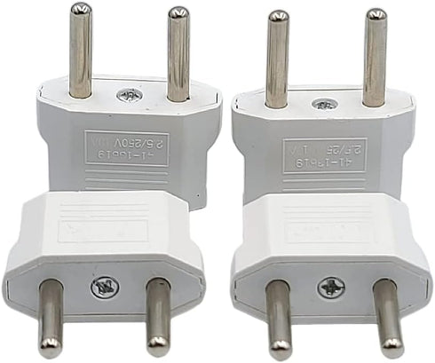 European Travel Plug, American USA to European Plug Adapters, German French Iceland Spain Greece Norway adapters for Europe, Perfect for Travellin...