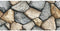 AWERT 72x24 inches Vinyl Stone Aquarium Background Rocky Fish Tank Background Rock Terrarium Background...