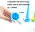 ARTEM Plant Waterer Self Watering Spikes System Automatic Vacation Drip Irrigation Watering Devices with Slow Release Control Valve Switch for Gar...