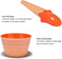 Dessert Bowls, 4 Pack Ice Cream Bowl Spoon Set, Frozen Yogurt Cups with Spoons Durable Plastic Candy Color Lovely Dessert Bowl DIY Ice Cream Tools...
