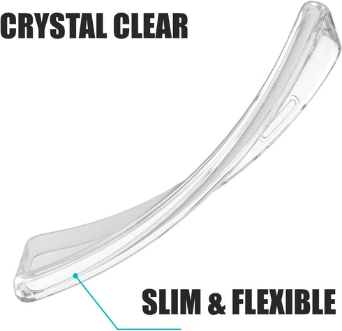 CoverON Designed for Nokia G310 5G Case Clear, Slim Crystal Clear TPU Rubber Flexible Soft Skin Cover Protective Sleeve Fit Nokia G310 / Nokia G42...