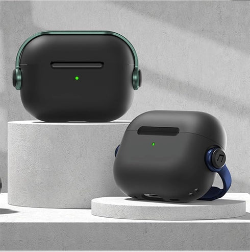 Compatible with Apple AirPods Pro 2 Case with Wireless Bluetooth Earphones?Shockproof Airpod Cases Accessories Smooth Soft Protective Skin for Air...