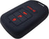 GFDesign 2 Pcs Silicone 4 Buttons Key Fob Cover Remote Case Keyless Protector Compatible with Honda Accord Civic Crosstour CR-V CR-Z HR-V Odyssey ...