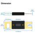 Baomain Bolt Fuse ANL-B 200A 200Amp for Car Vehicles Audio System Sheet Gold Tone RoHS 10 Pack...