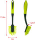Pine-Sol Long Handle Dish Brush – Soft Bristle Kitchen Scrubber, Safe with Non-Stick Cookware, Oblong...