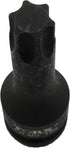 T60 3 Inch Long Torx Star 6 Point Black Impact Bit Socket Auto Repair Tool 1/2 Inch Square Drive...