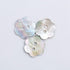 10 PCS 2 Holes Heart Star Flower Square Shaped Mother of Pearl Delicate Natural Shell Buttons for Sewing Craft Scrapbooking (Flower, 11.5mm)...