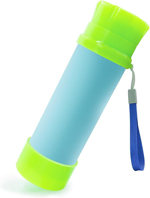 Luwint Portable Pocket Pirate Monocular Telescope - Retractable Educational Science Toys Spyglass for Kids Boys Girls (Light Blue/Green)...