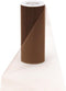 Offray Tulle Craft Ribbon, 6-Inch by 25-Yard Spool, Chocolate...
