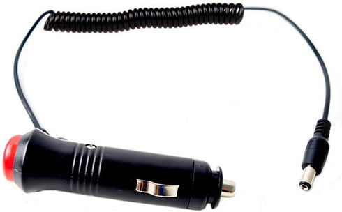 DC 5.5x2.1mm Car Charger 12V 12-Volt 24V 24-Volt Cigarette Lighter Power Supply Adapter Charger Cable for Car Truck Bus Van Boat......