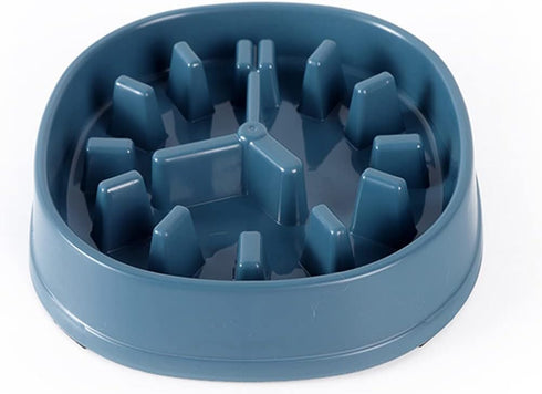 Slow Feeder Dog Bowl, Small Medium Breed Dog Cat Food Bowls Durable Non Skid Pet Bowl Preventing Choking Healthy Design Slow Feeding Dog Bowl Slow...