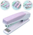 LUOZZY Desktop Stapler Large Capacity Stapler Reduced Effort Stapler Labor-Saving Stapler for Office Desk Accessories, Purple…...