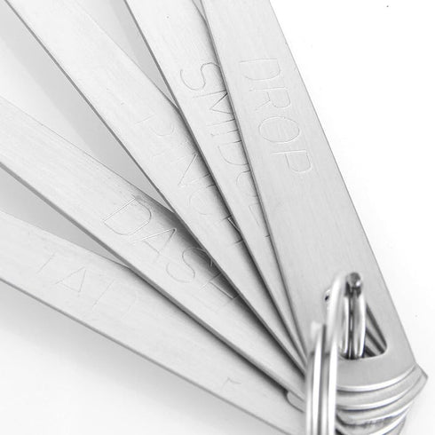 Brccee AC Measuring Spoons Set of 5, (tad, dash, pinch, smidgen and drop) Mini Stainless Steel Measuring Spoons...
