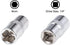 uxcell 1/4-inch Drive by 8mm & 10mm Deep and Shallow Socket Set, 6-Point CR-V Steel...