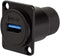 Toronce USB3.0 D Series Panel-Mount Connector | D-USB-3.0 USB 3.0 Pass Through Connector...