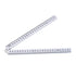 uxcell Folding Ruler 100cm 4 Fold Metric Measuring Tool ABS for Woodworking Engineer White...