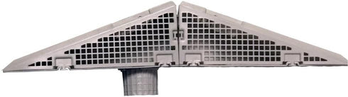 The Gutter Guard - Wedge Eliminates Downspout Pipe Clogs From Leaves and Debris - 2-Pack...