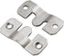 Luomorgo 10 Pack Z-Clips Flush Mount Bracket Heavy Duty Picture Hangers Interlocking Photo Frame Hook for Hanging Headboards Large Picture Display...