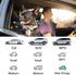 Front Dog Car Seat Cover - Waterproof Car Seat Covers for Dogs Front Seats Only Car Seat Protector for SUV Trucks Sedans Front Seat Universal - Bl...