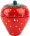 Maxmartt Kitchen Timer Strawberry Shaped Wind Up 60 Minutes Manual Countdown Mechanical Time Reminder No Batteries Loud Ring Cute Strawberry Timer...
