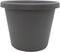 The HC Companies 8.5 Inch Round Classic Planter - Plastic Plant Pot for Indoor Outdoor Plants Flowers Herbs, Warm Gray...