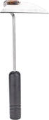 Nisaku NJP100 Nejiri Gama Handheld Weeder-Scraper-Hoe, Japanese 4 Blade Width, 4.5-Inch Lacquered Beech, Stainless Steel/Black-Wood Handle...
