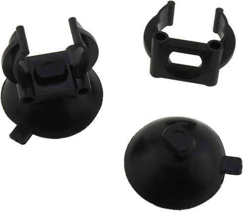 Sucker Clip 6pcs Black Plastic Replacement Fish Tank Aquarium Heater Suction Cups Clips Suckers...