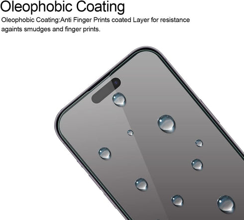 Supershieldz (2 Pack) (Privacy) Anti Spy Screen Protector Designed for iPhone 14 Pro (6.1 inch), Tempered Glass, Anti Scratch, Bubble Free......