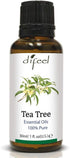 Difeel Essential Oils 100% Pure Tea Tree Oil 1 ounce (3-Pack)...