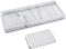 Bloss Silicone Bathroom Tray with Soap Holder - 7.9" Marble Vanity Trays for Bathroom Counter, Soap Dispenser Tray with Sponge Holder, Toilet Tank...