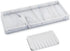 Bloss Silicone Bathroom Tray with Soap Holder - 7.9" Marble Vanity Trays for Bathroom Counter, Soap Dispenser Tray with Sponge Holder, Toilet Tank...