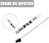 1 PC Car Transmission Oil Dipstick, 23.8-inch Stainless Steel Engine Oil Level Indicator Immersion Gauge, Replaces OEM 31086-JA00A Accessories, Co...